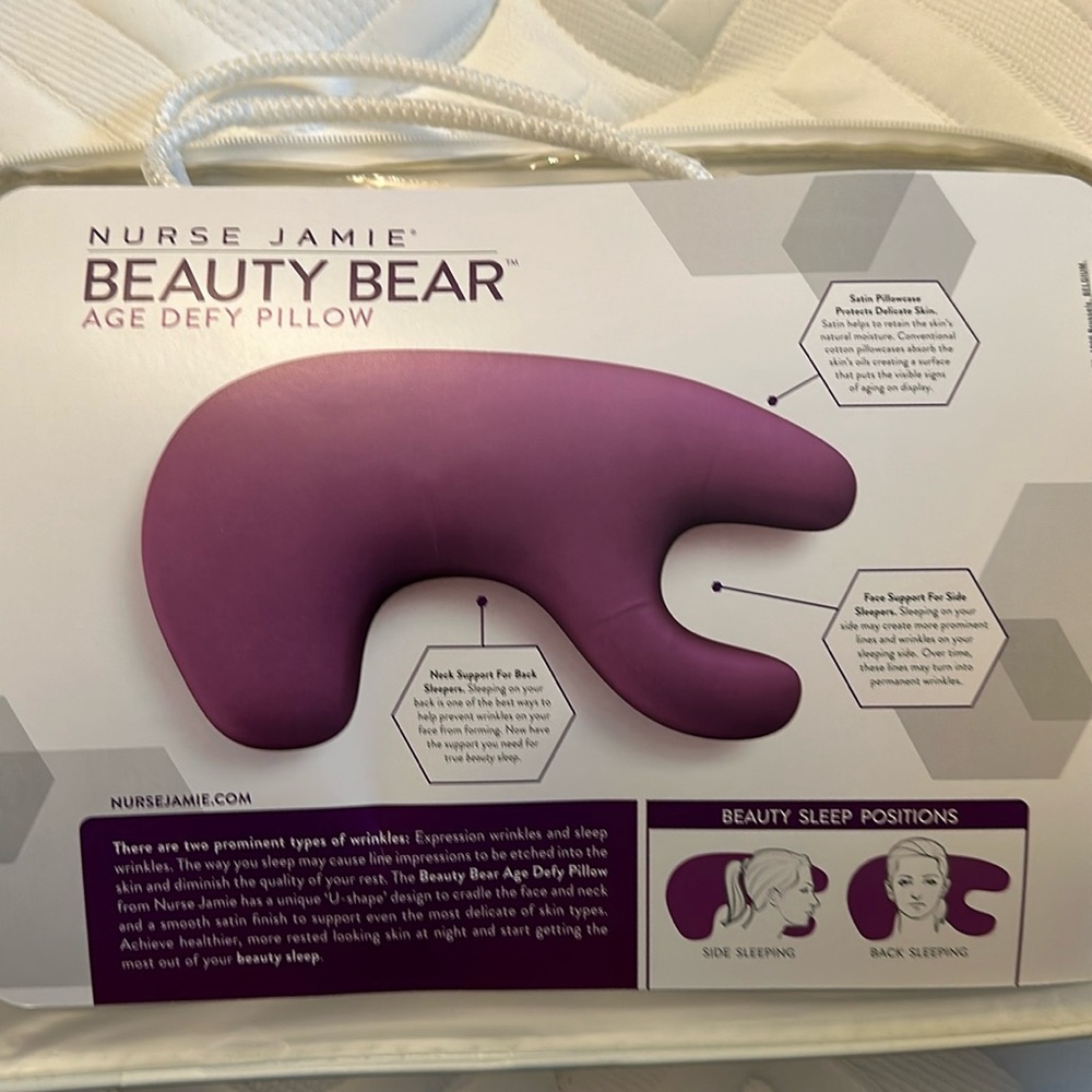 Nurse Jamie Beauty Bear Pillow